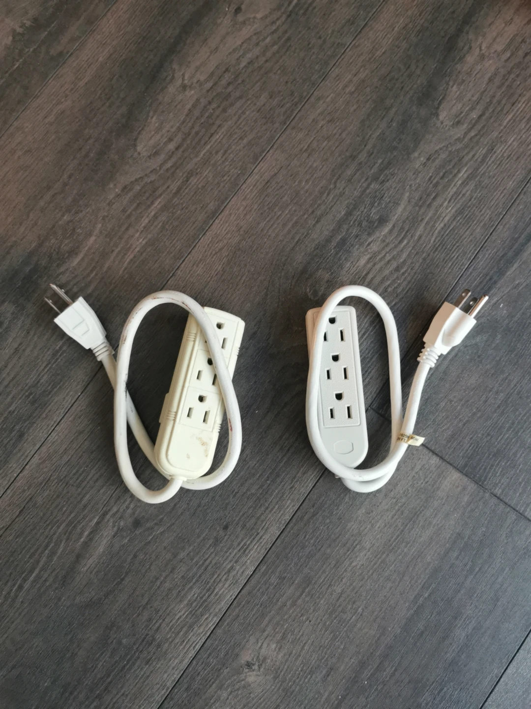 Two white power bars