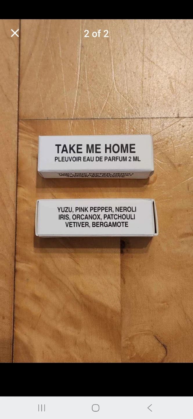 Pleuvoir TAKE ME HOME Eau De Parfum Perfume Samples - photo 2