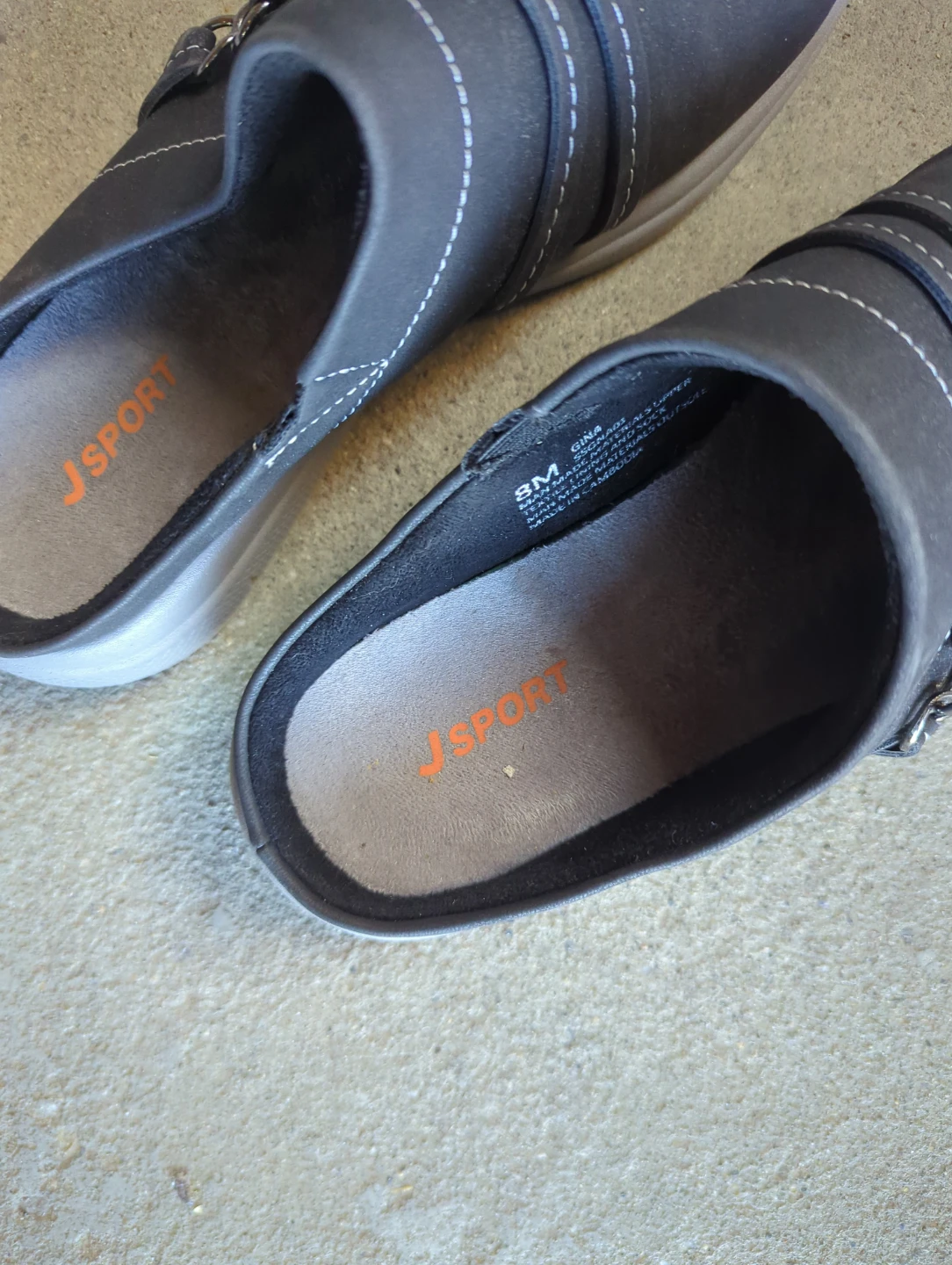 JSport Gina Mules Black Size 8M - photo 4