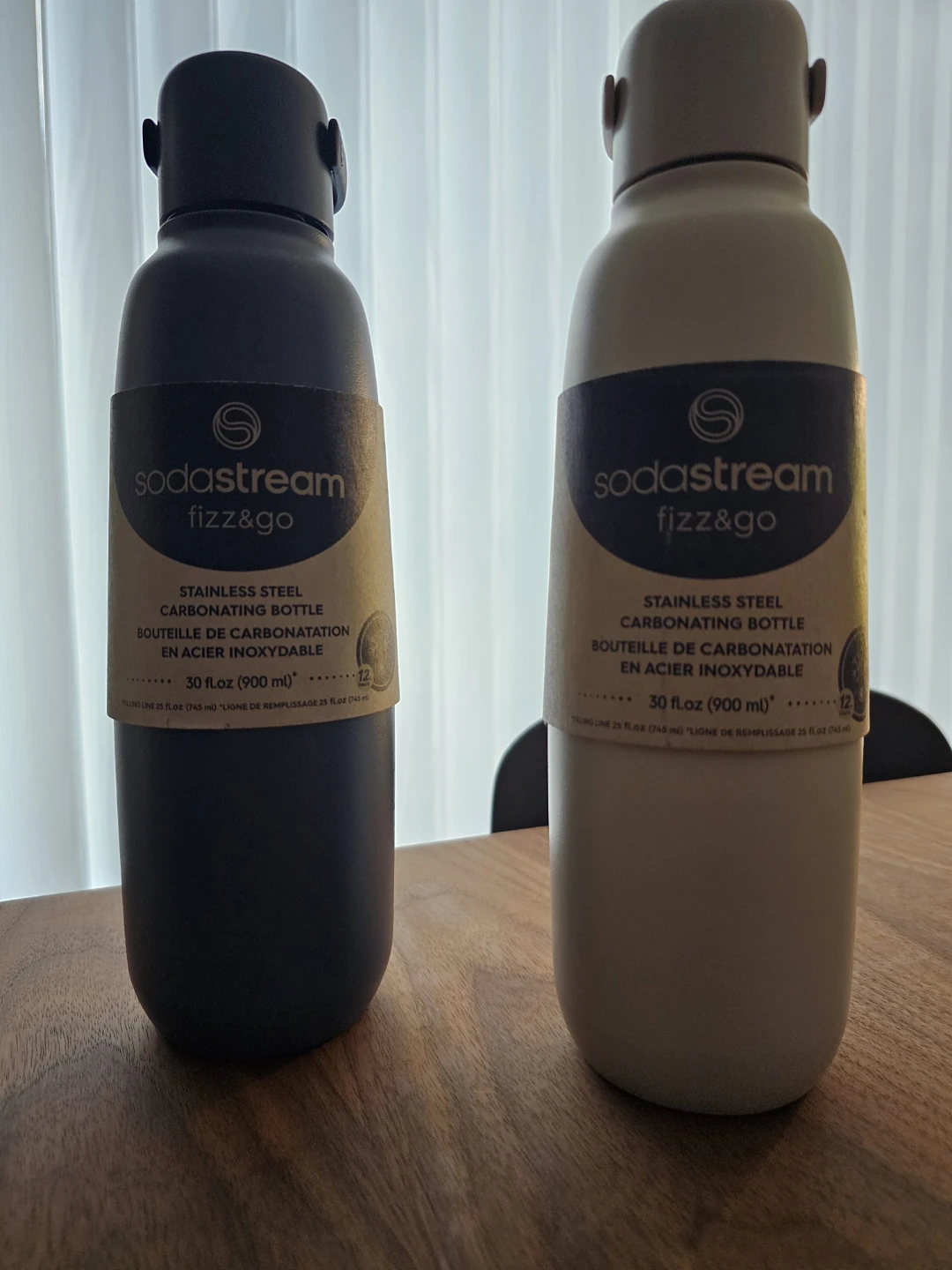 Sodastream Fizz&Go Stainless Steel Carbonating Bottles