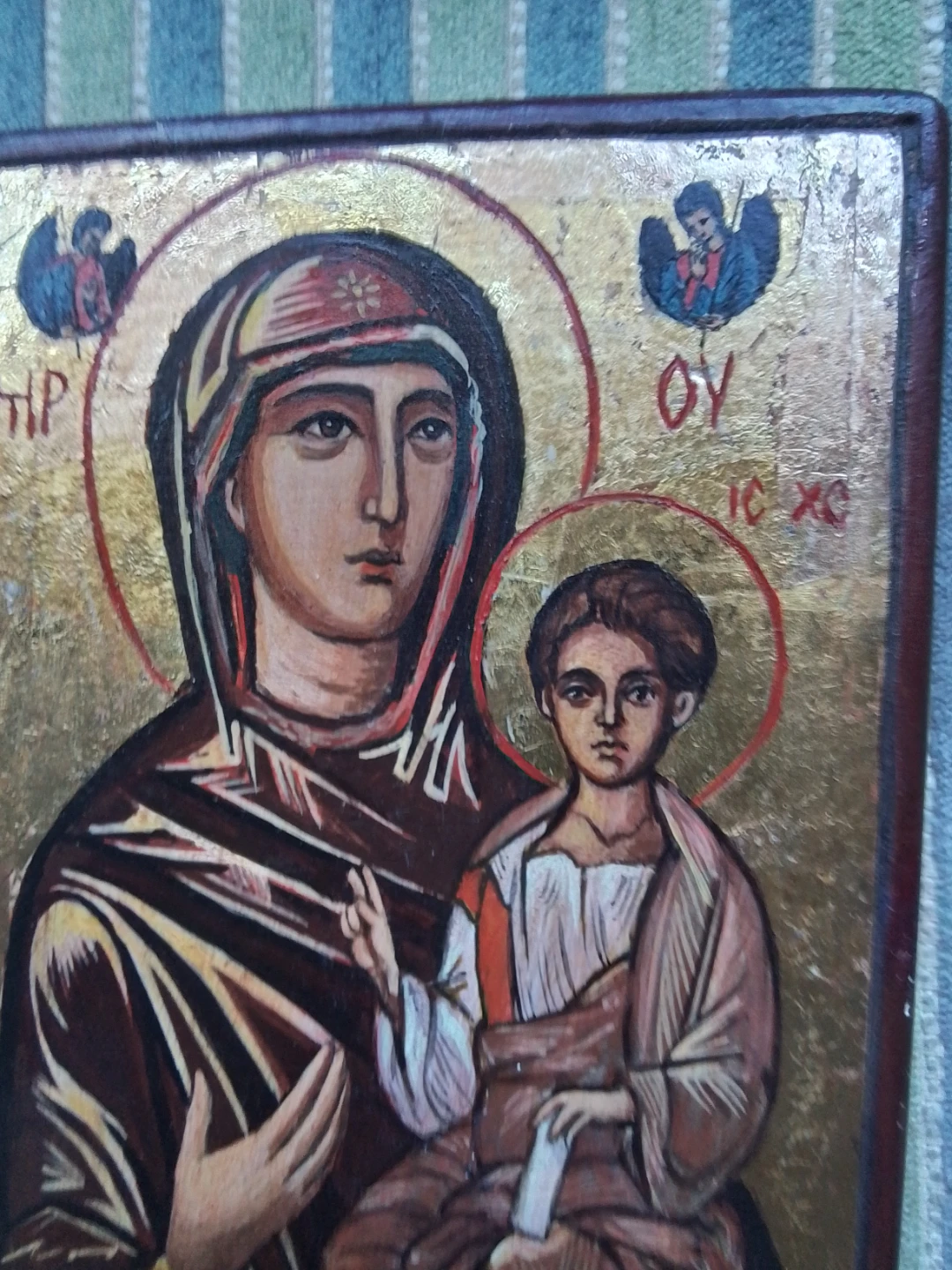 Antique 19thC Russian Orthodox Icon • Resurrection of Christ - photo 3