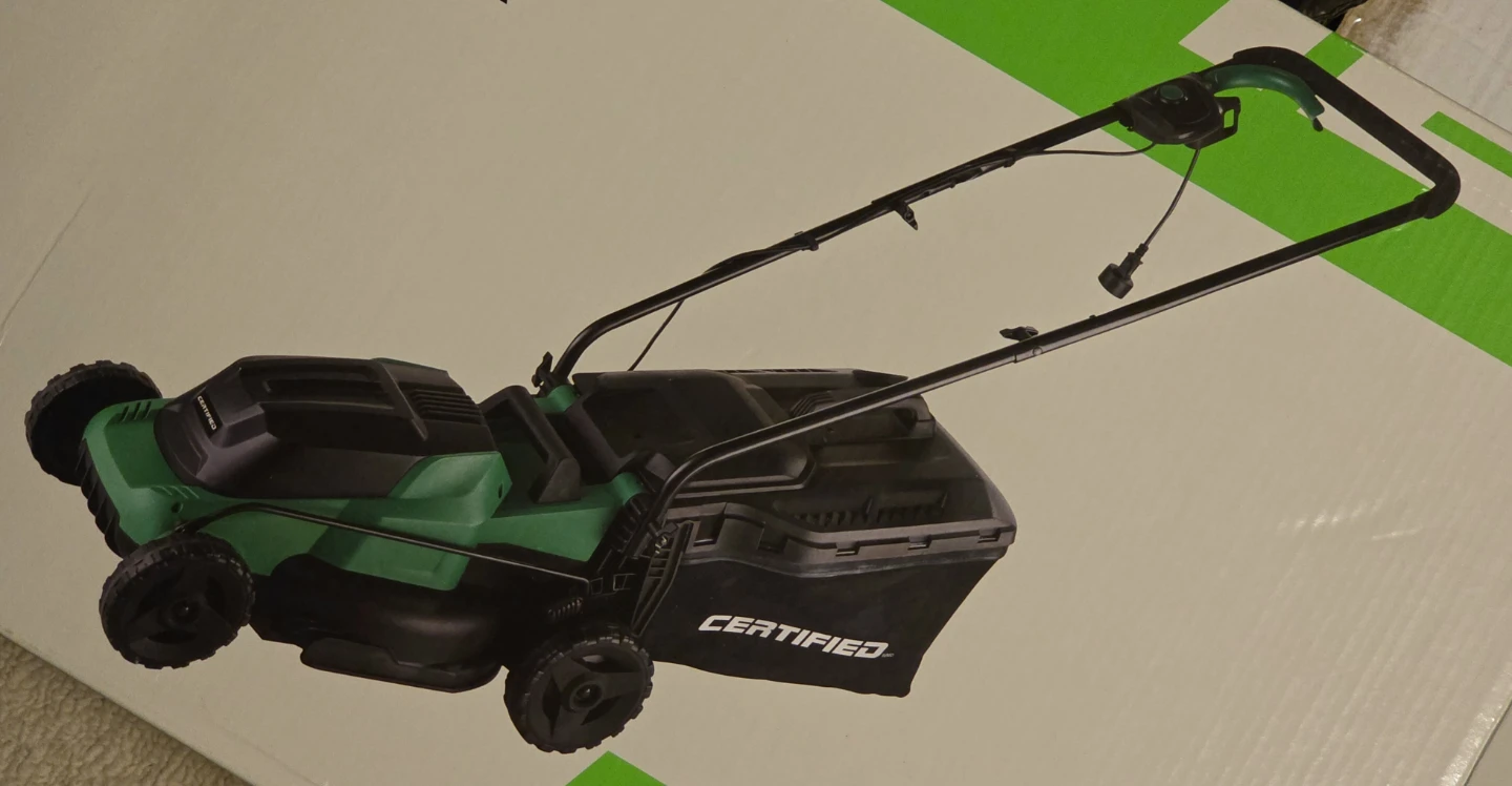 Certified 14" 10A Electric Lawn Mower - photo 2