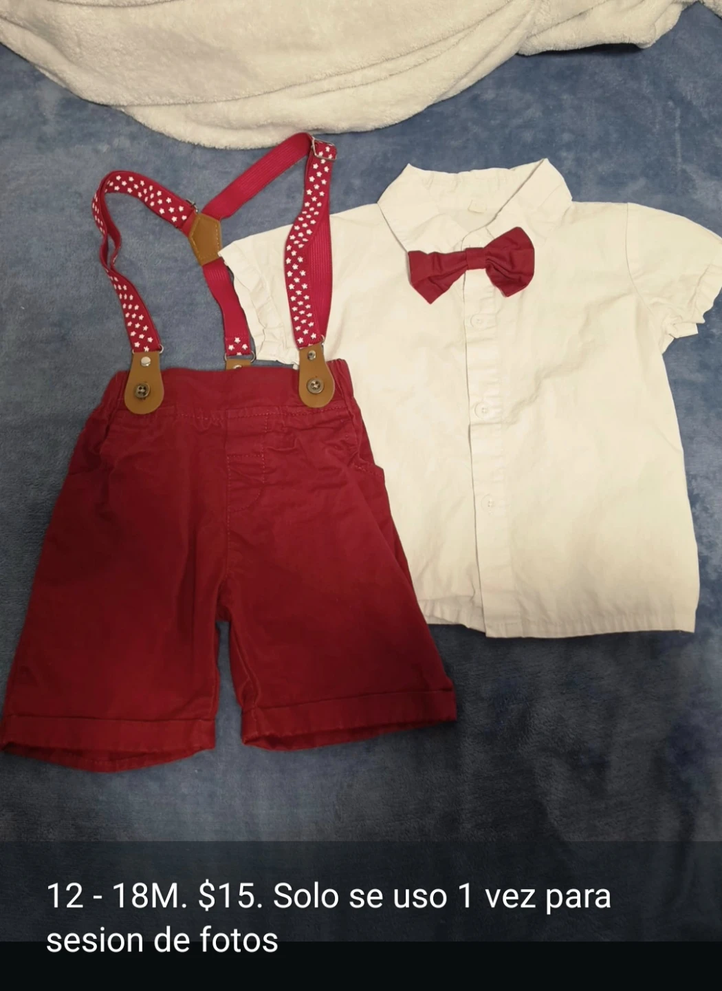 Toddler Boys Formal Shirt and Shorts Set