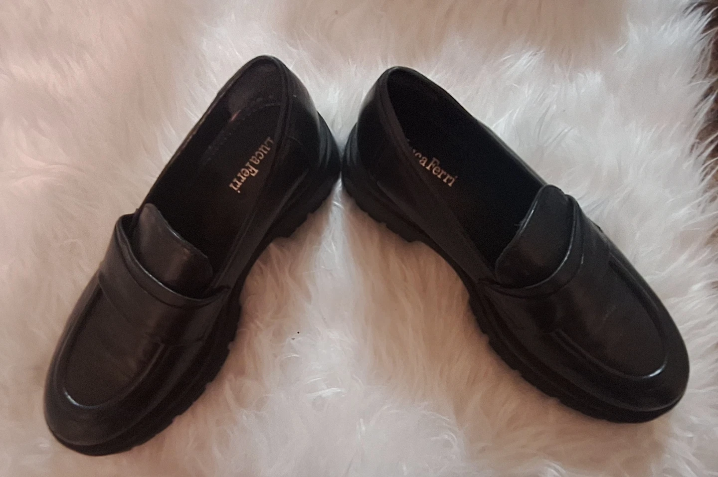 Luca Ferri black loafers - photo 5