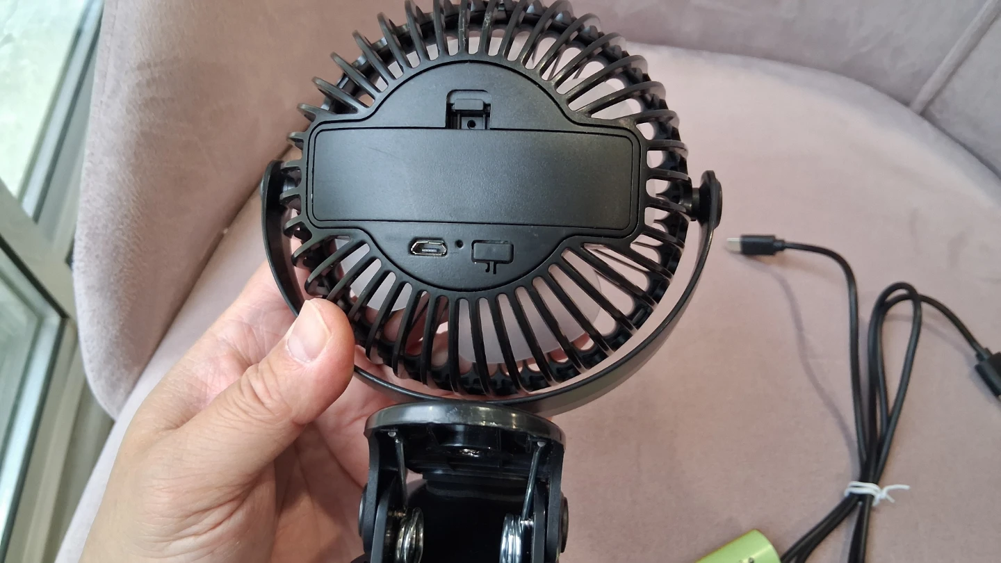 Fan USB Chargeable Clamp - photo 4