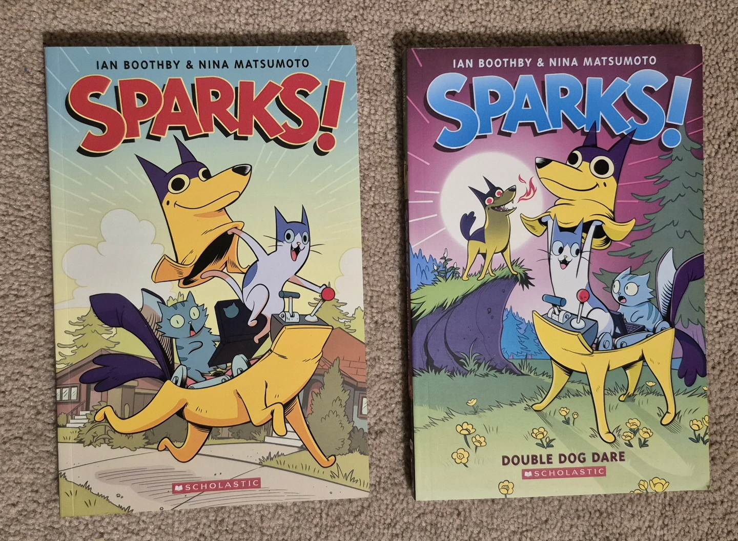 Sparks! Books by Ian Boothby and Nina Matsumoto