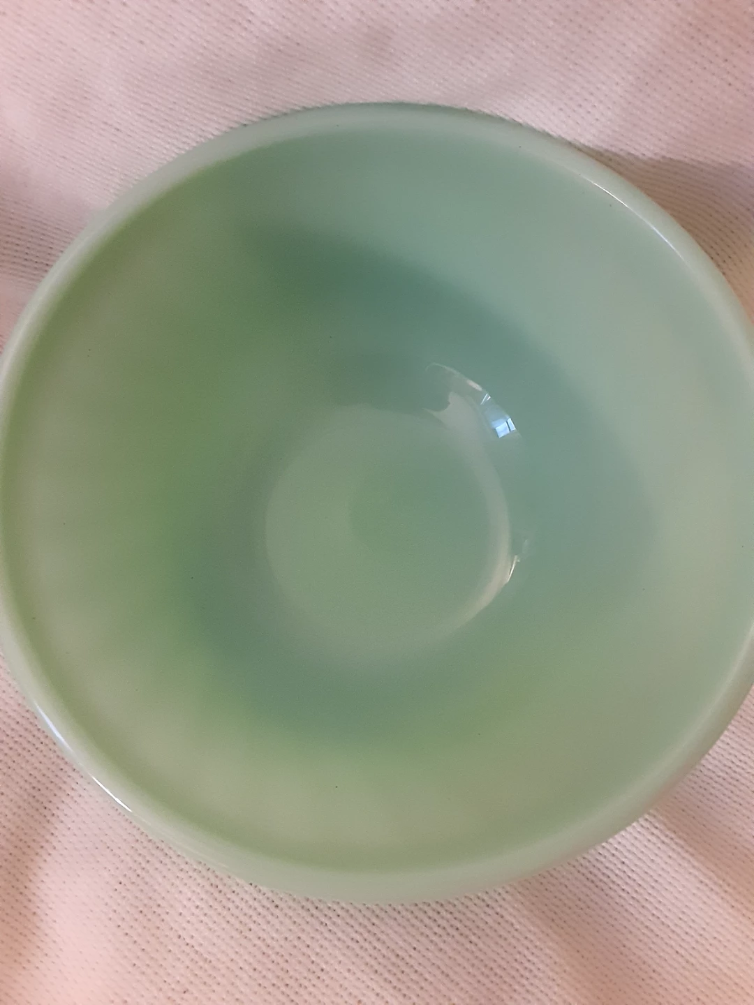 Fire-King Jadeite Swirl Mixing Bowl - photo 5