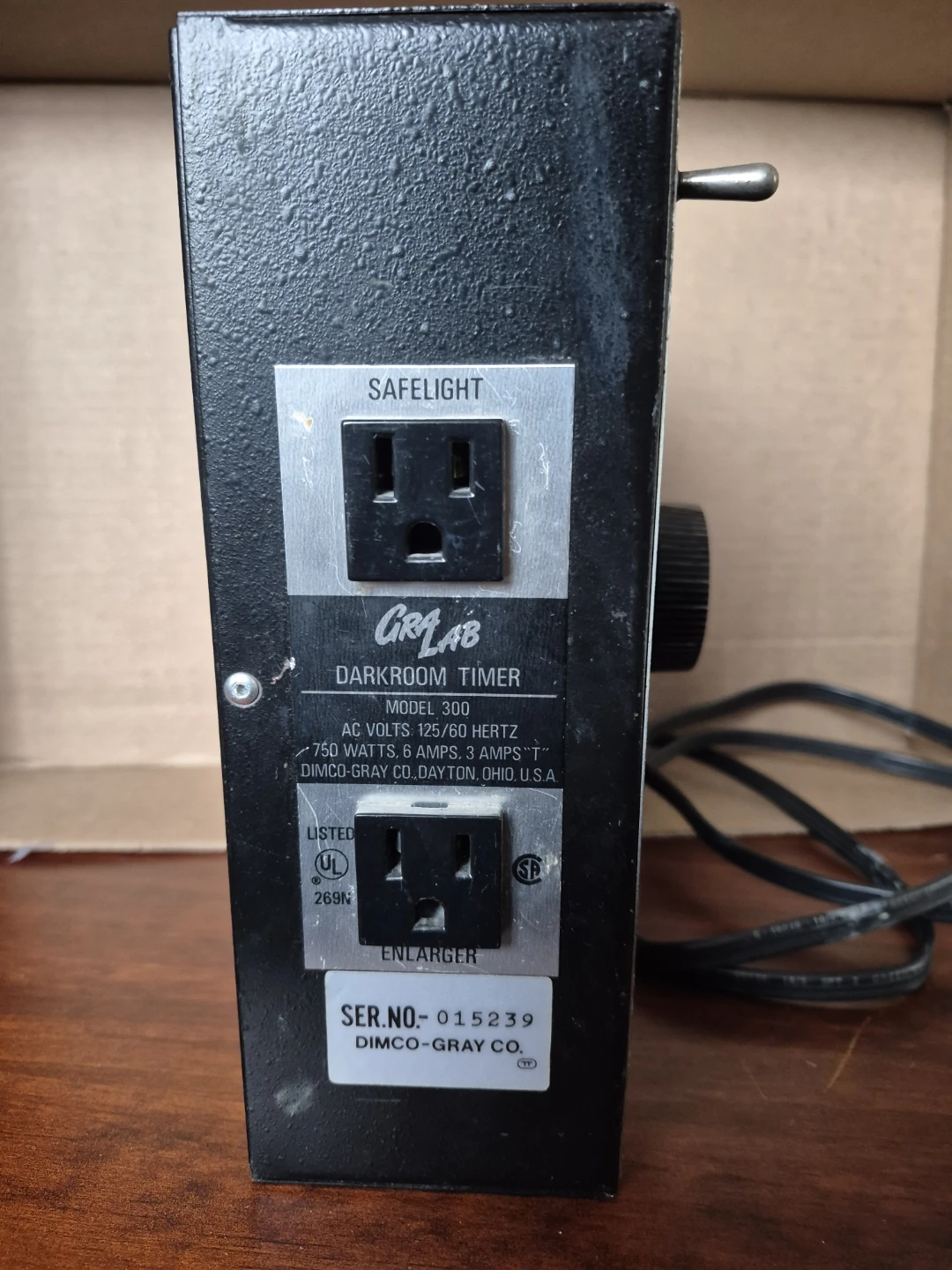 GraLab Model 300 Darkroom Timer - photo 2