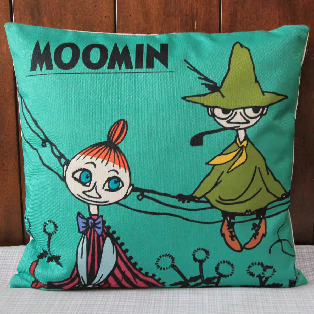 Moomin Character Decorative cushion cover new