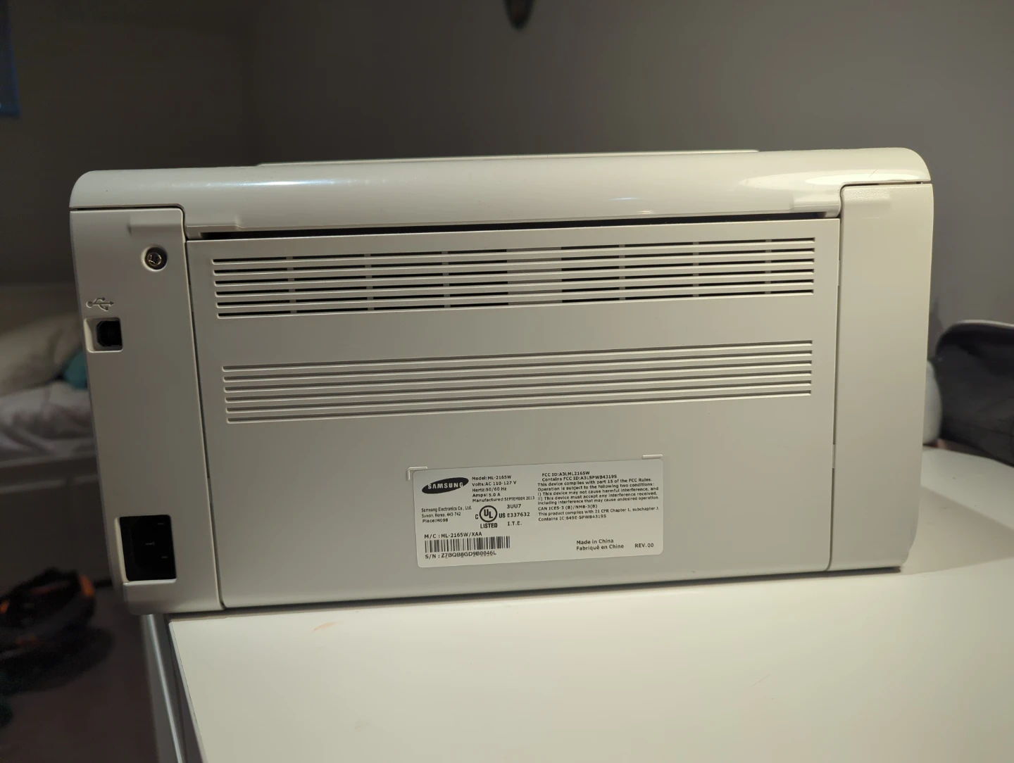 Samsung ML-2165W Laser Printer - photo 4