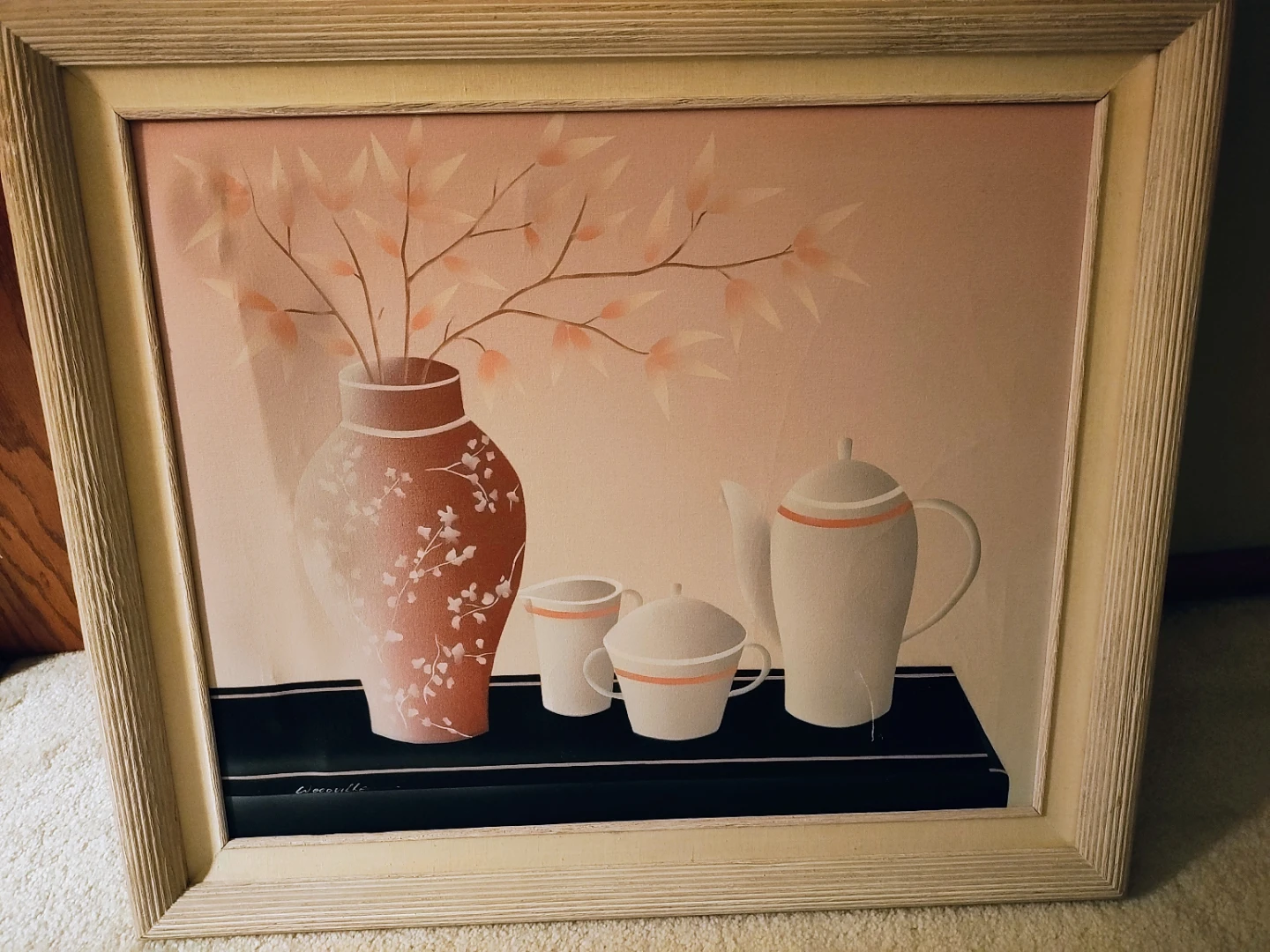 Framed Still Life Painting - photo 2