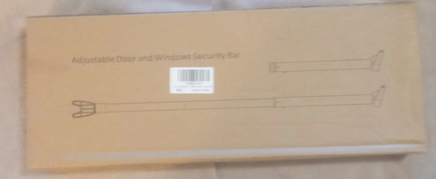 Adjustable Door and Window Security Bar