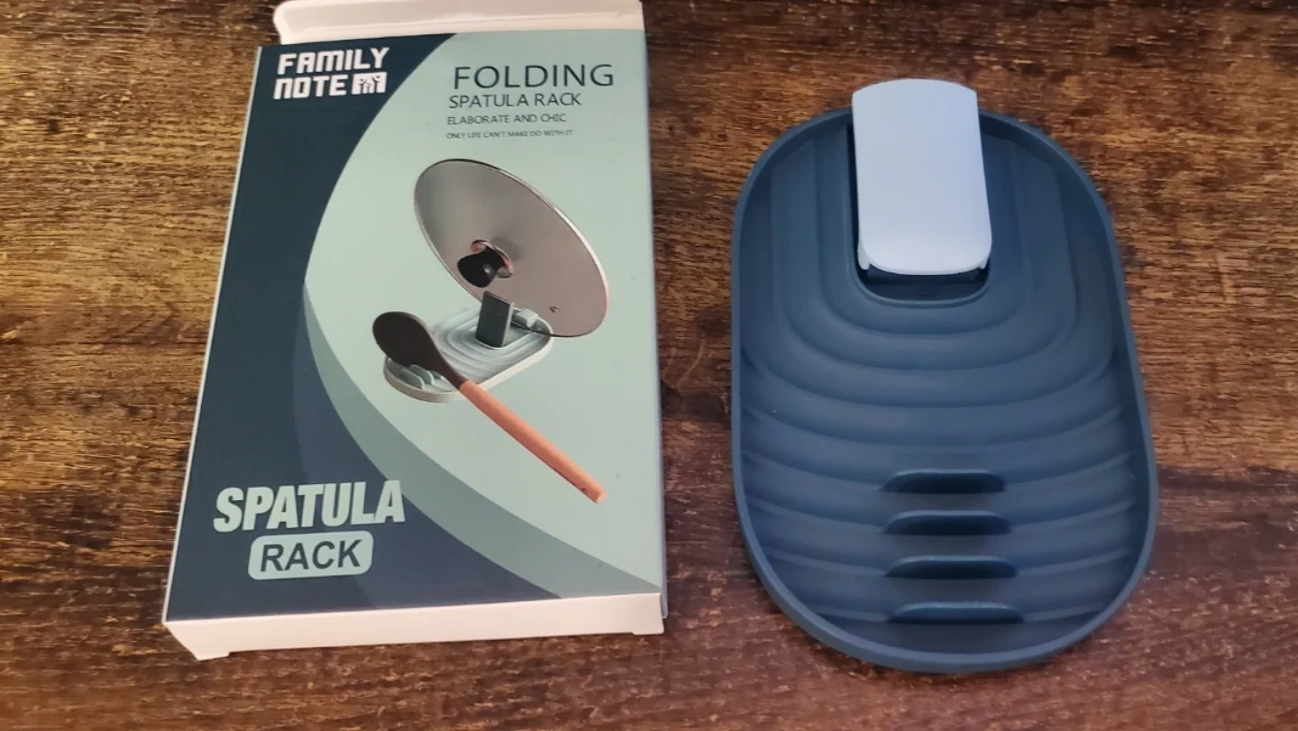 Family Note Folding Spatula Rack