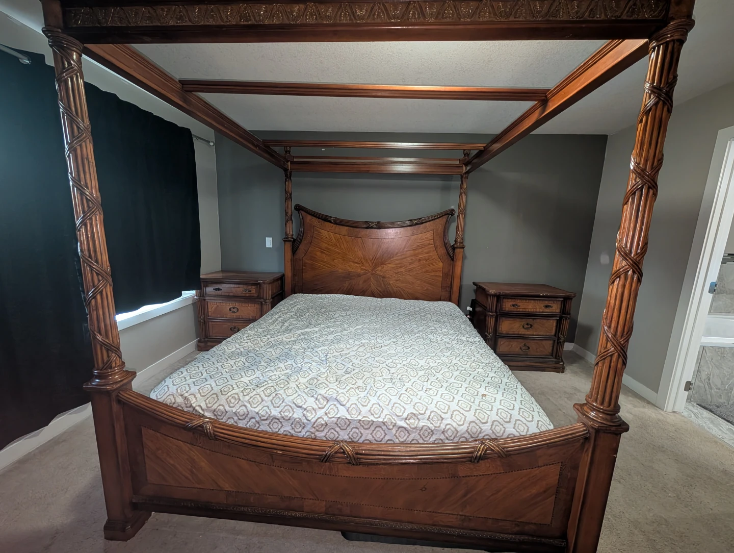 6pc Vintage Bedroom Furniture Set