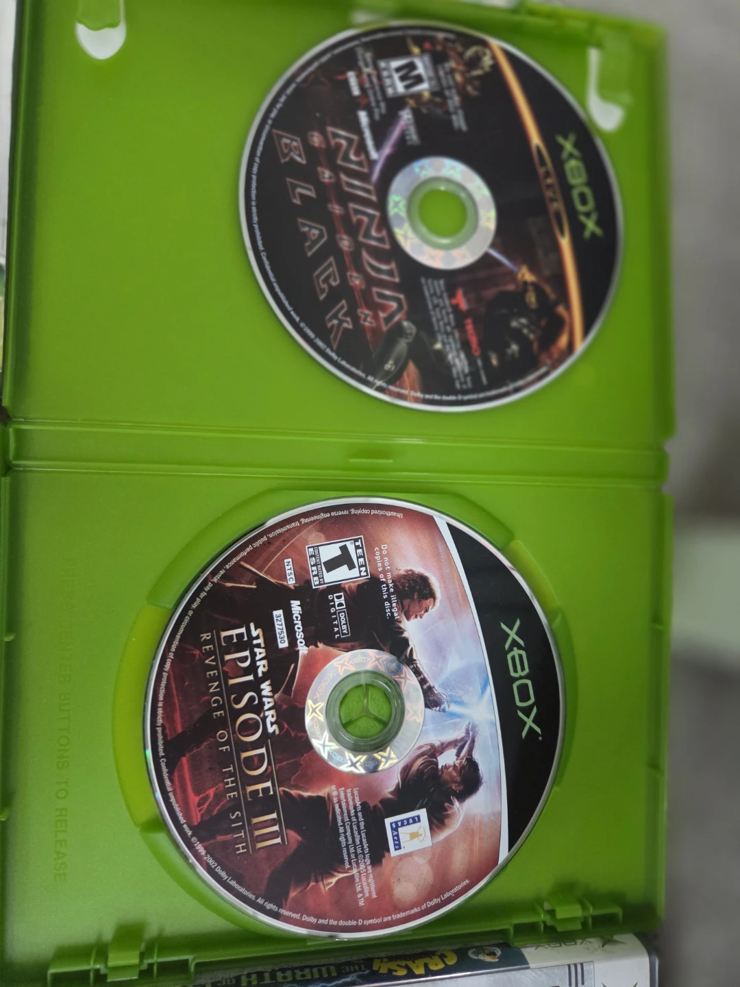 Original Xbox Console with 2 Controllers and 12 Games - photo 4