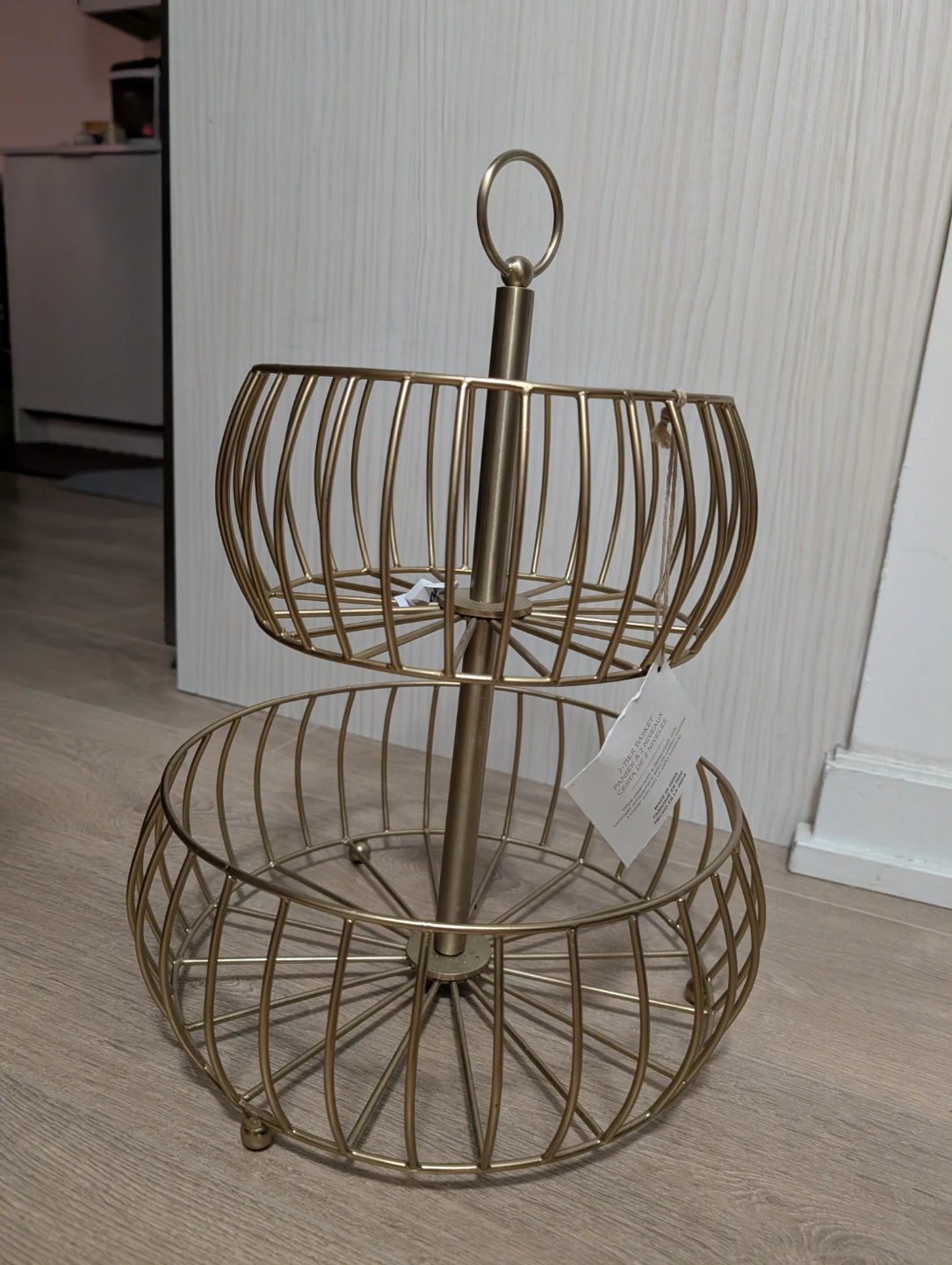 Over&back 2 tier basket