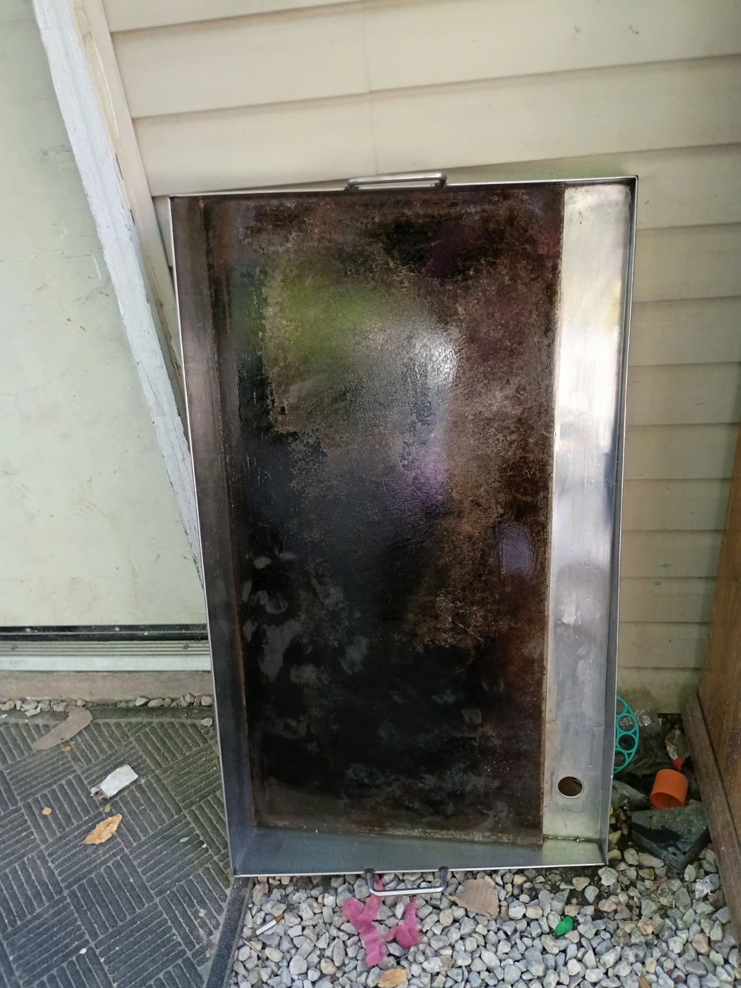 Large Stainless Steel Griddle Plate