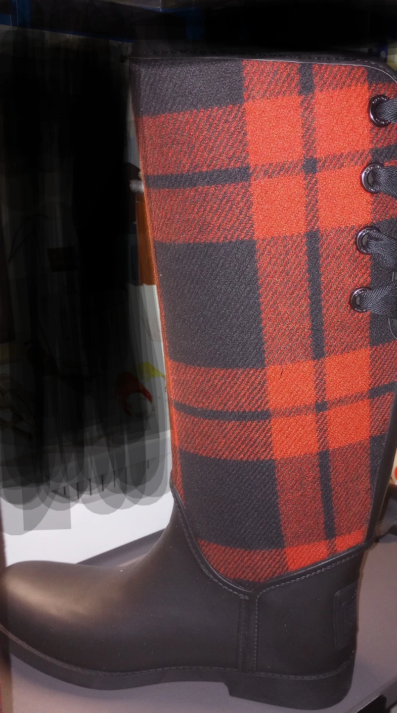 Coach Tristee Plaid Rain Boots - photo 2