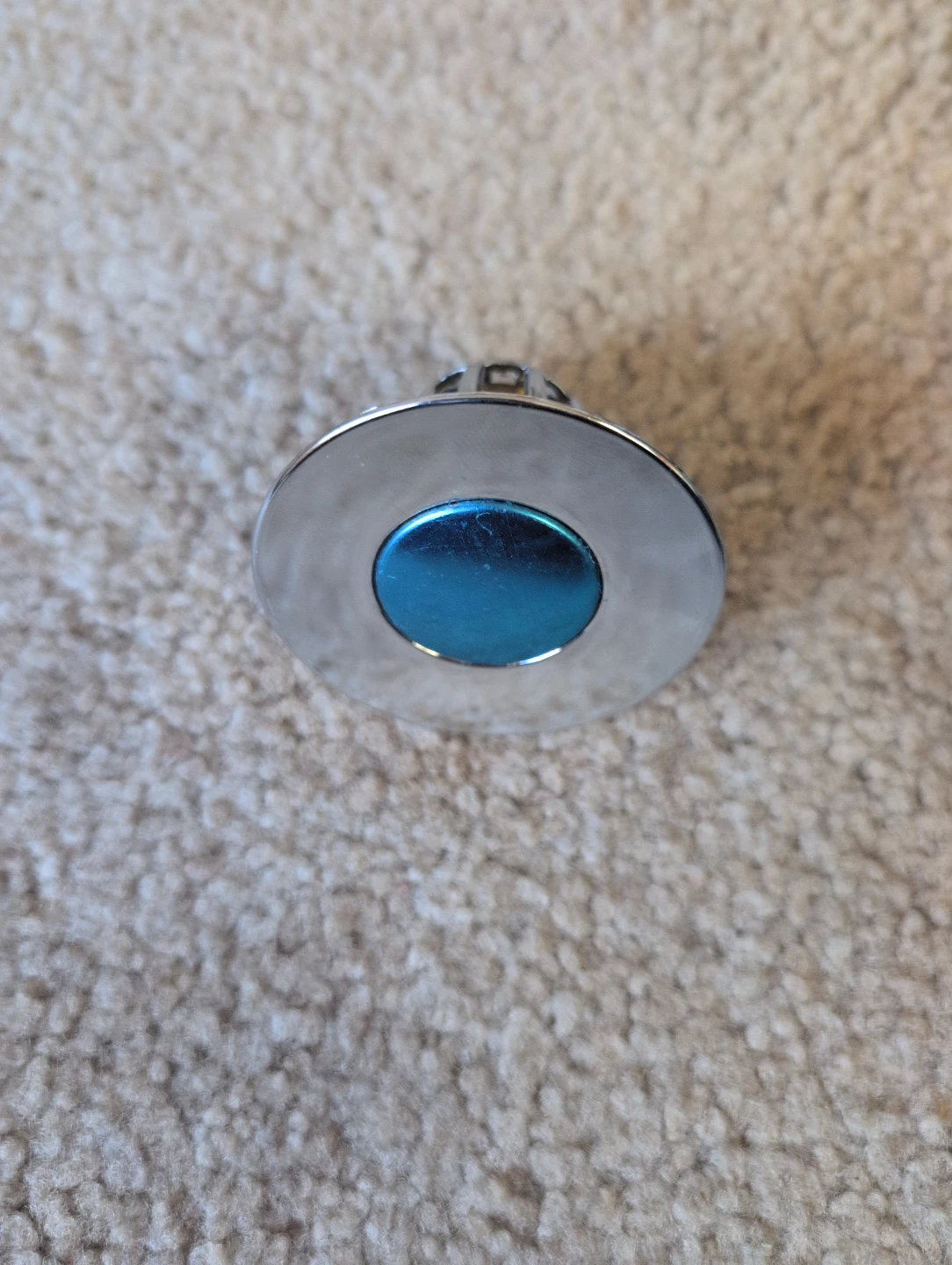 Set of 5 Chrome Pop-Up Sink Stoppers - photo 2