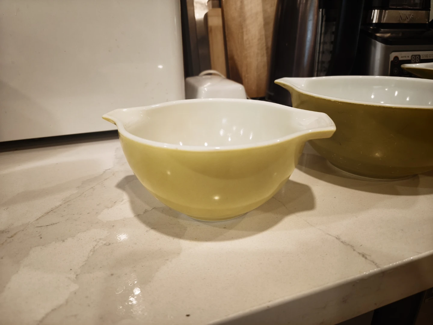 Pyrex Vintage Mixing Bowl Set Verde - photo 5