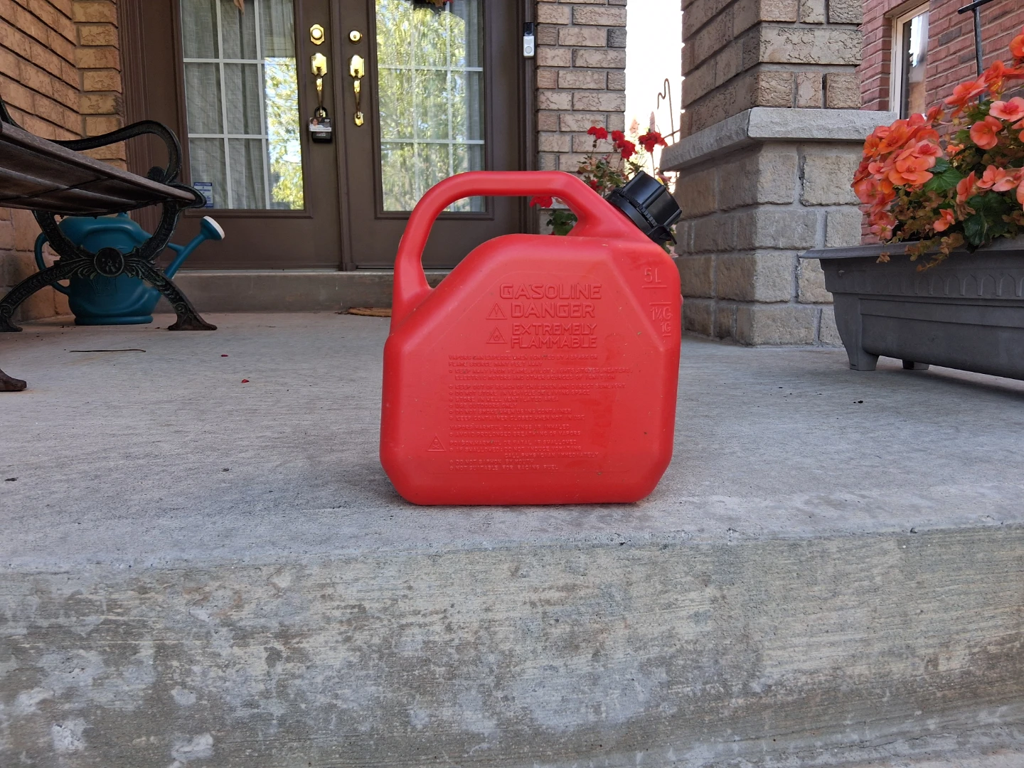 5L Red Gasoline Canister