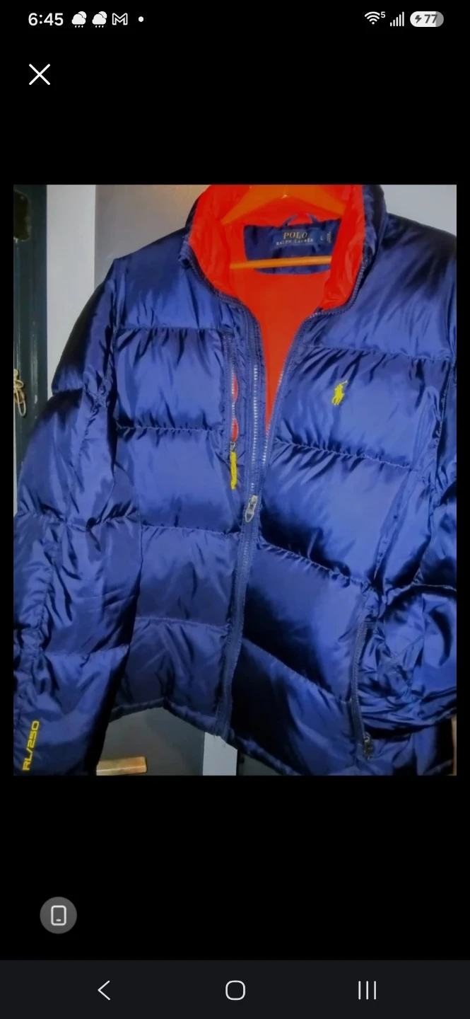 Polo Ralph Lauren RL/250 Puffer Jacket, NWOT
