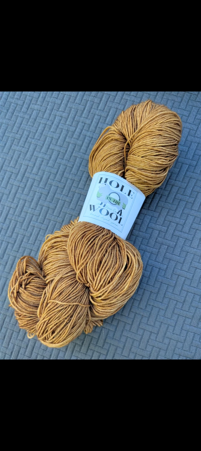Hole in the Wool Charm Sock Yarn in Bruff