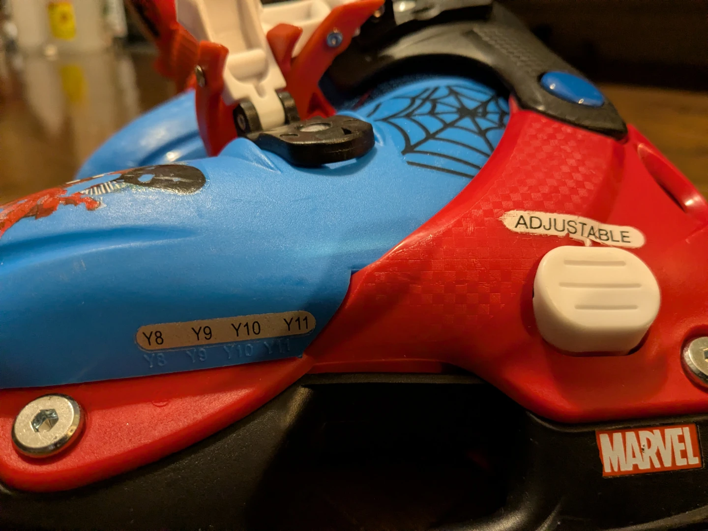 Marvel Spider-Man Adjustable Ice Skates - photo 2