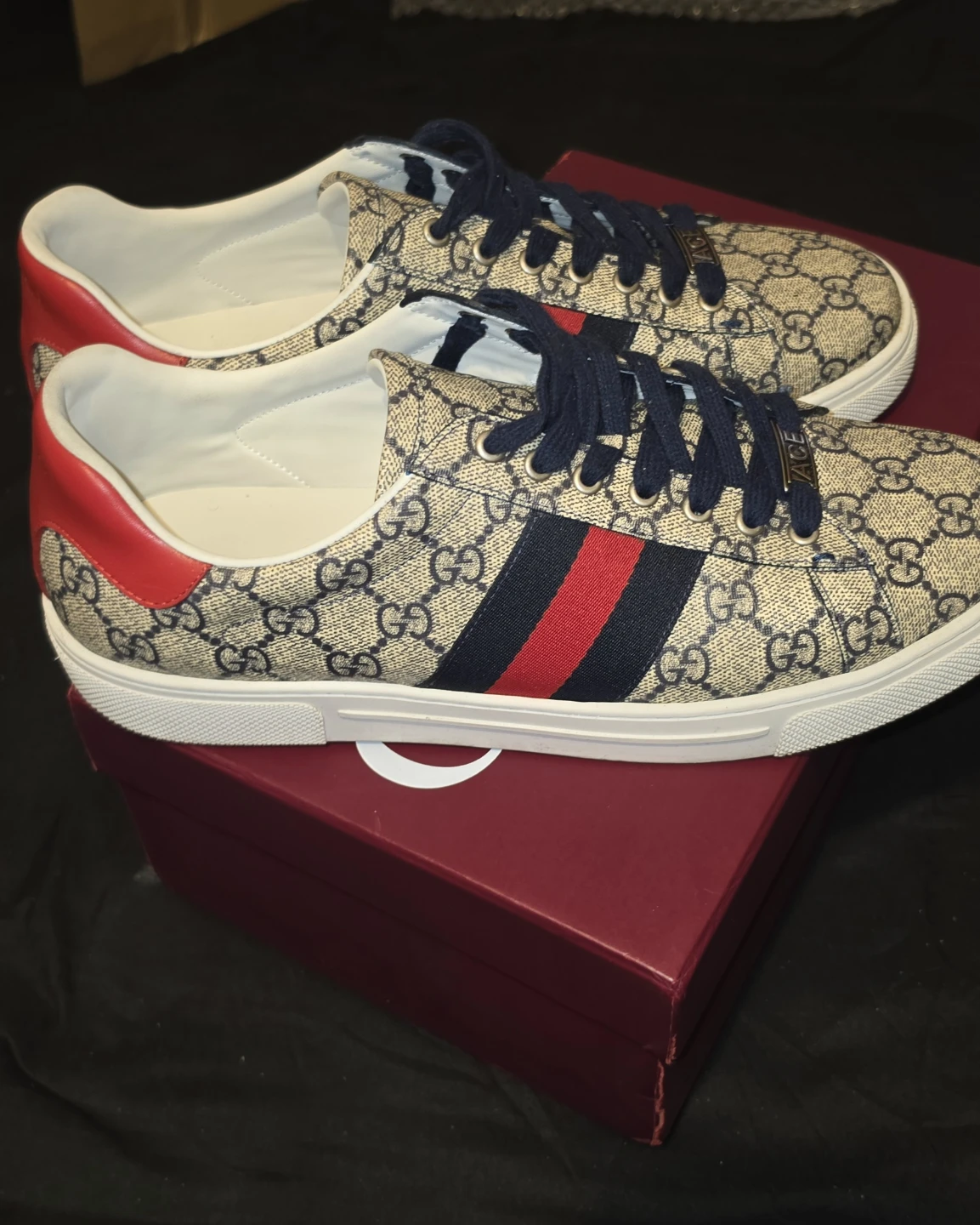 Gucci Ace Sneakers Size 44 us 10 - photo 2