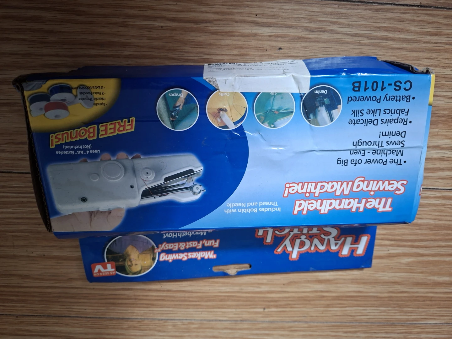 Handy Stitch Handheld Sewing Machine CS-101B - photo 4