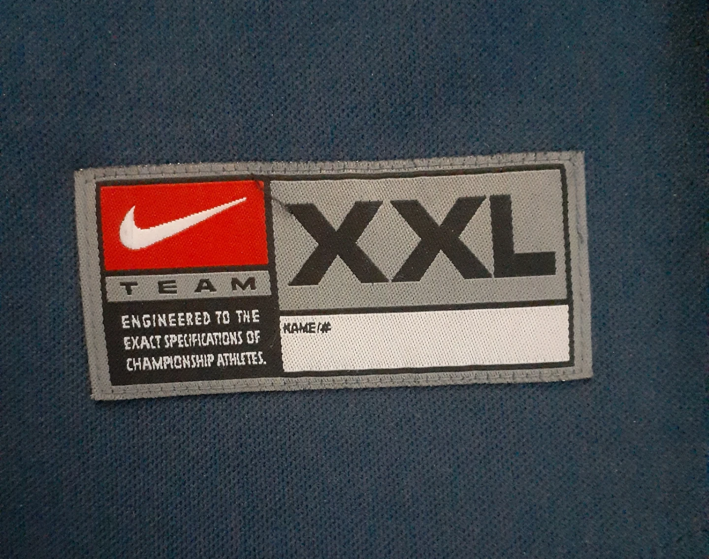 Nike Carolina Zip-Front Jersey XXL VINTAGE Y2K - photo 3