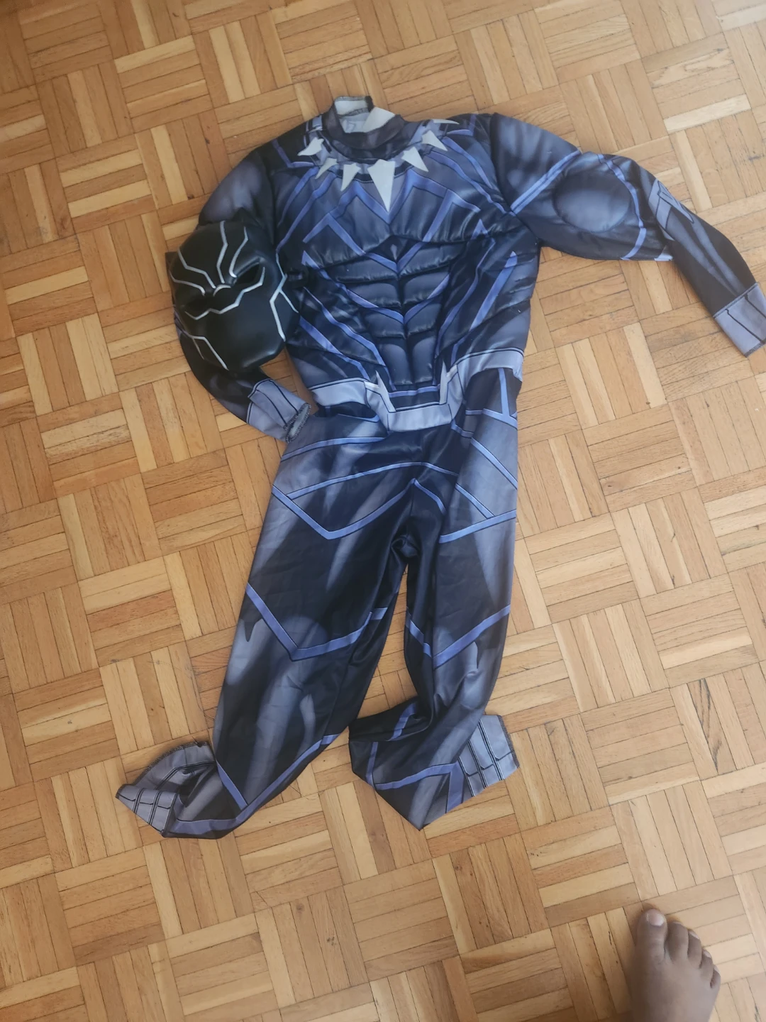 Black Panther Kids Costume with Mask