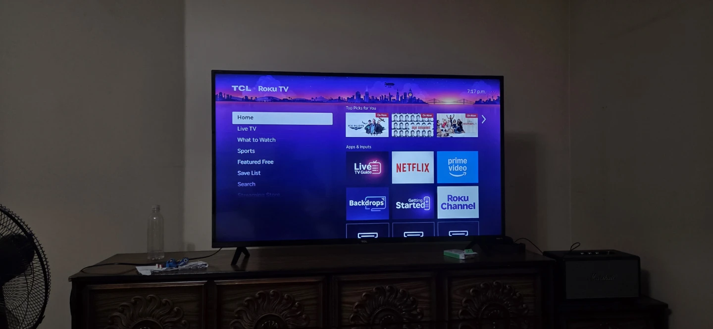 TCL 55-inch 4K Roku Smart TV