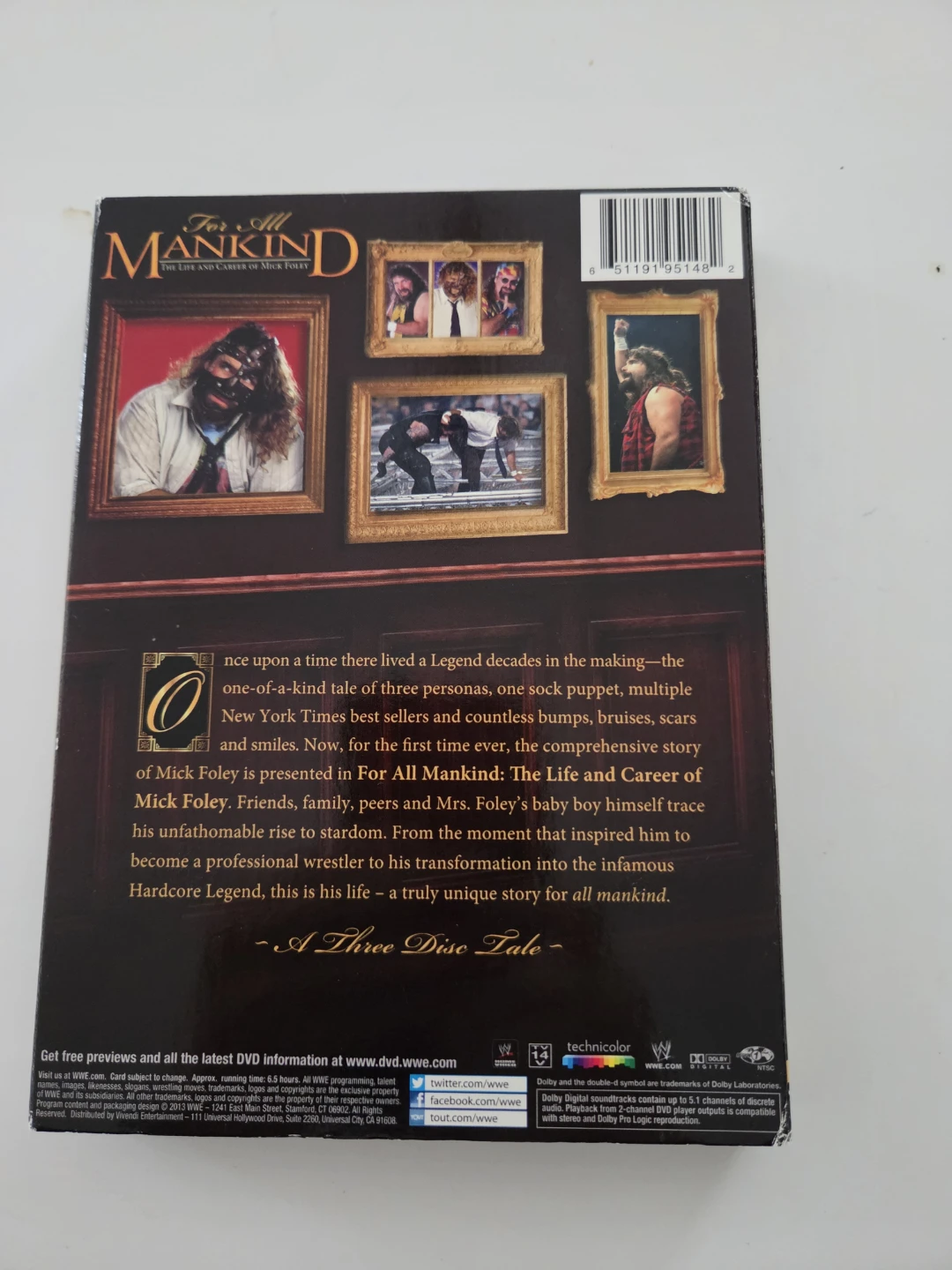WWE For All Mankind: The Life and Career of Mick Foley DVD - photo 5