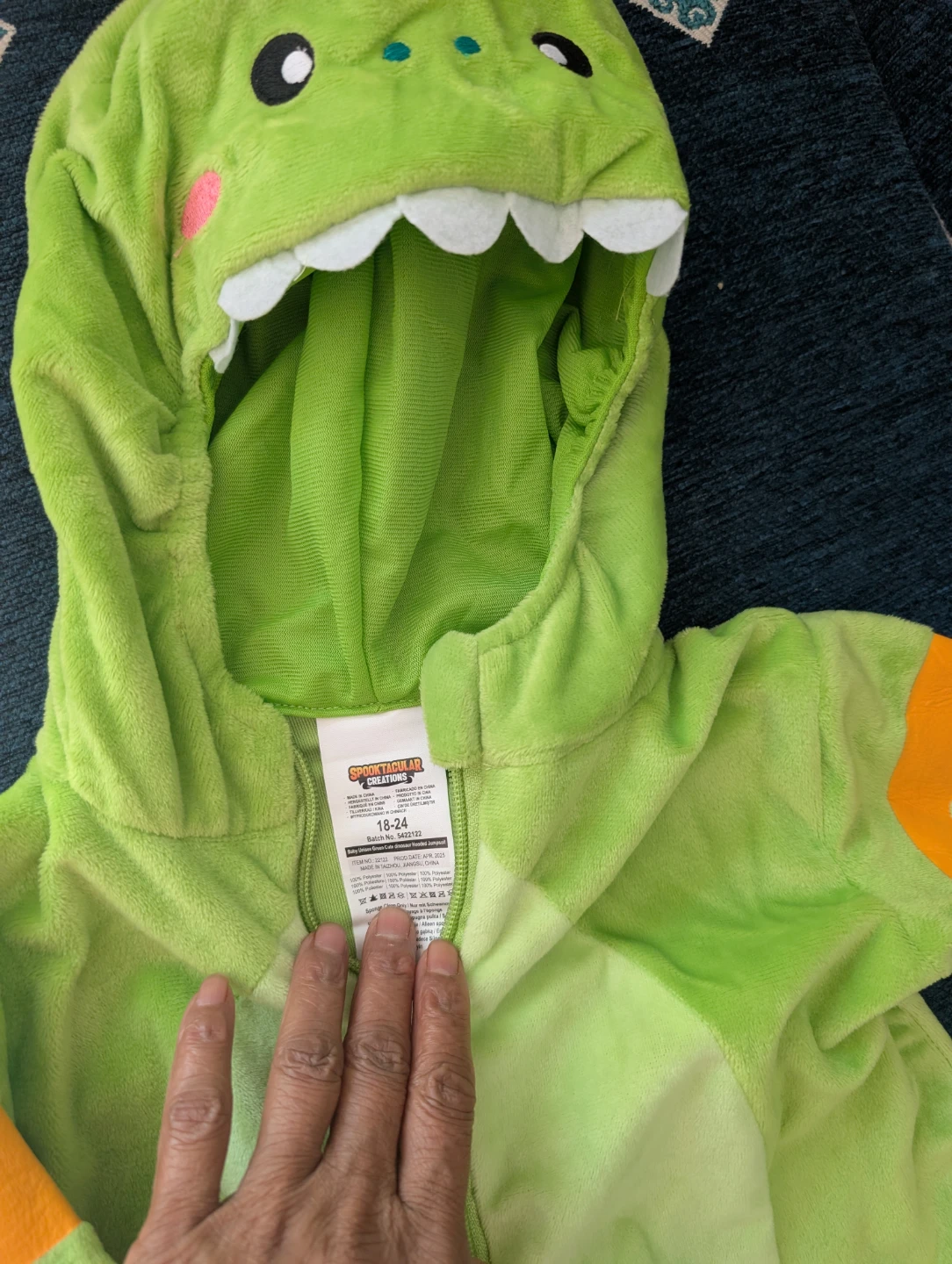 Spooktacular Creations Dinosaur Costume 18-24 Months - photo 5