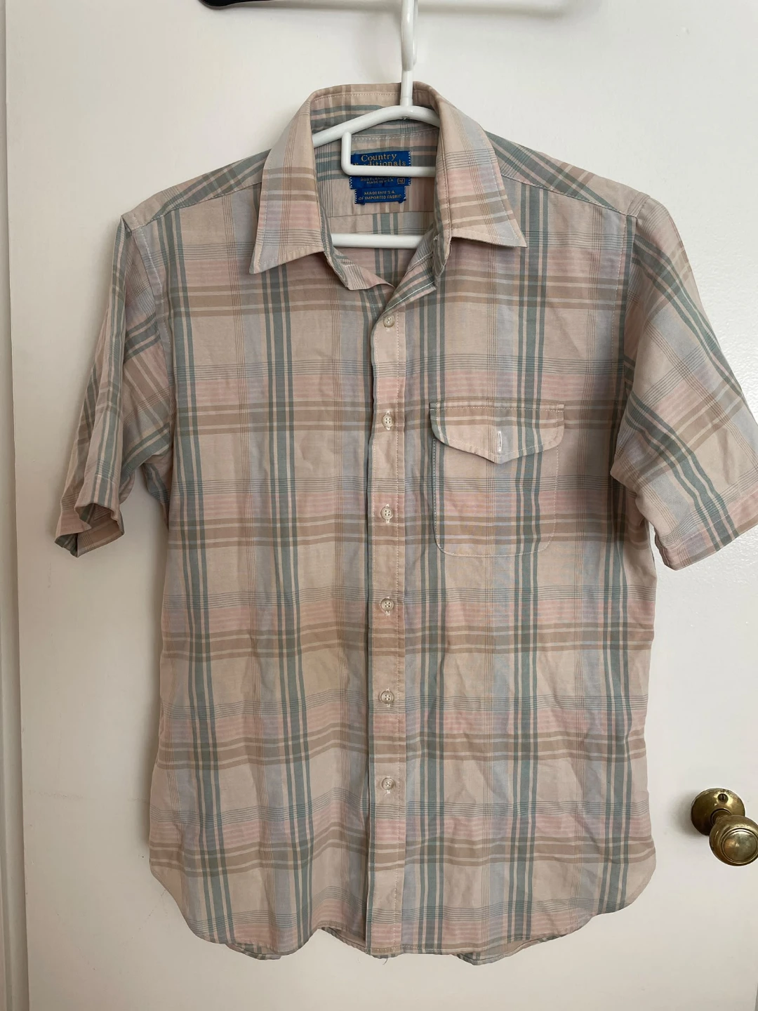 Country Traditionals by Pendleton plaid shirt