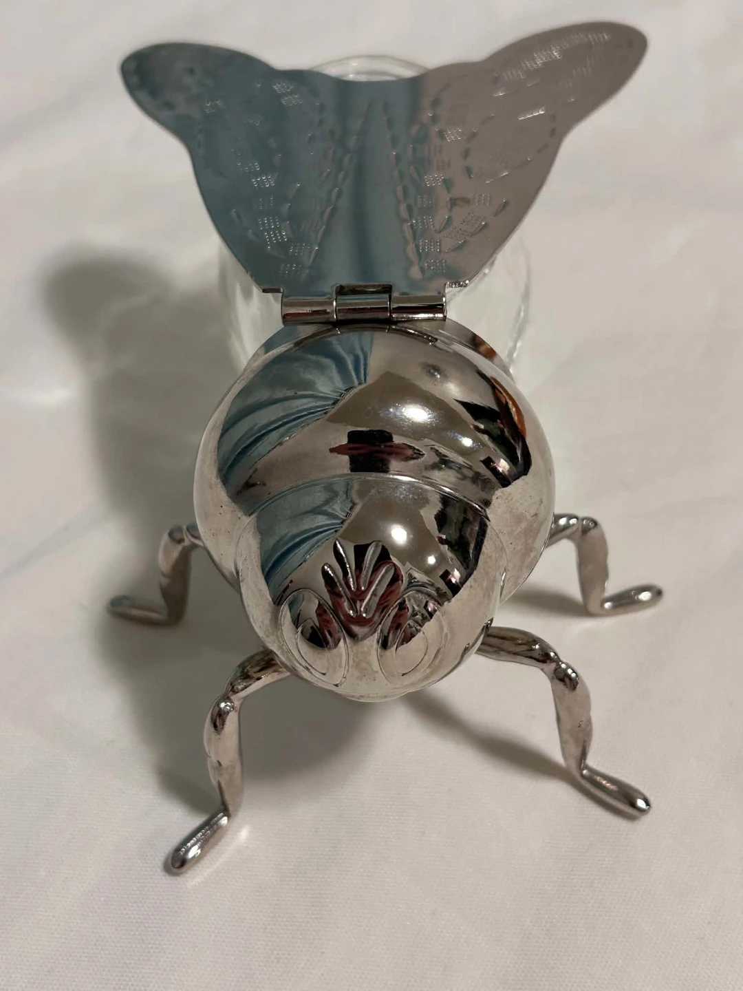 Bee-Shaped Glass Honey Pot by Godinger Silver Art Co - photo 5
