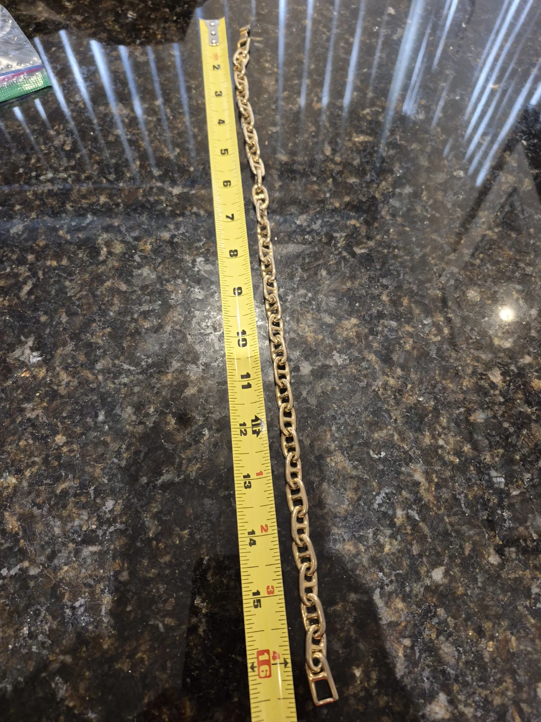 Gold Tone Mariner Link Chain Necklace - photo 4