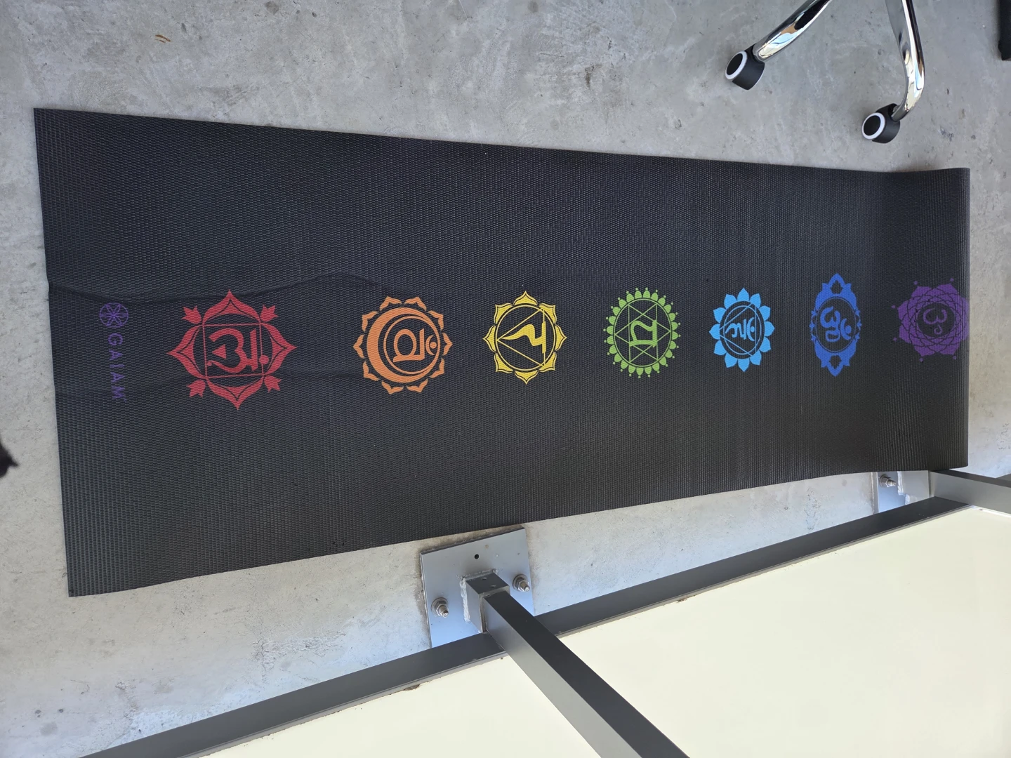 Gaiam Chakra Yoga Mat - photo 3