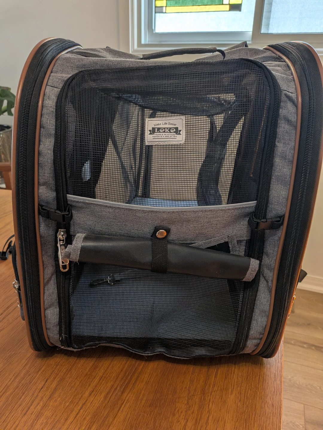 Leke Pet Travel Backpack