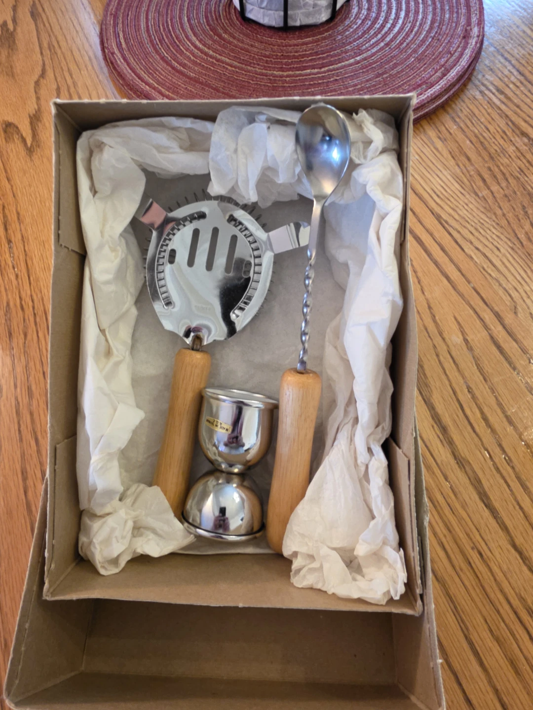 Vintage 3-Piece Cocktail Bar Tool Set – Never Used