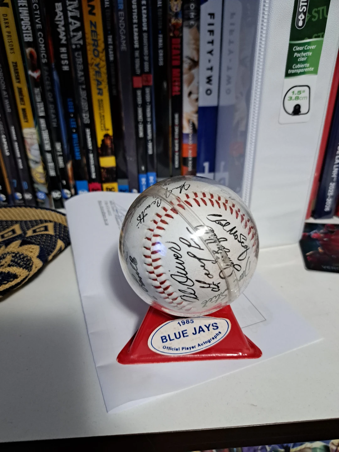 1985 Toronto Blue Jays Signed Baseball - photo 2