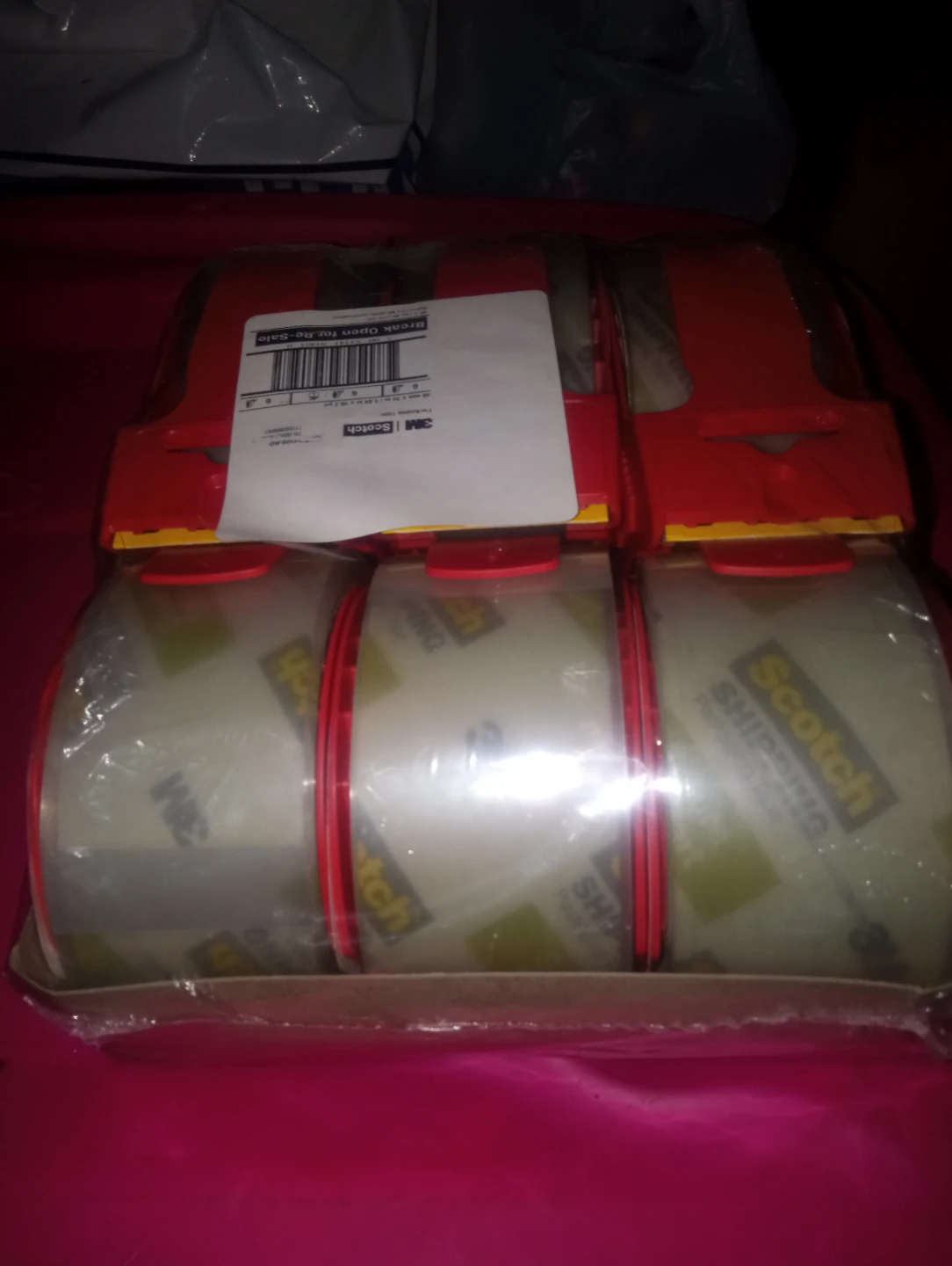 Scotch Shipping Tape with Dispensers - 6 Pack - photo 2