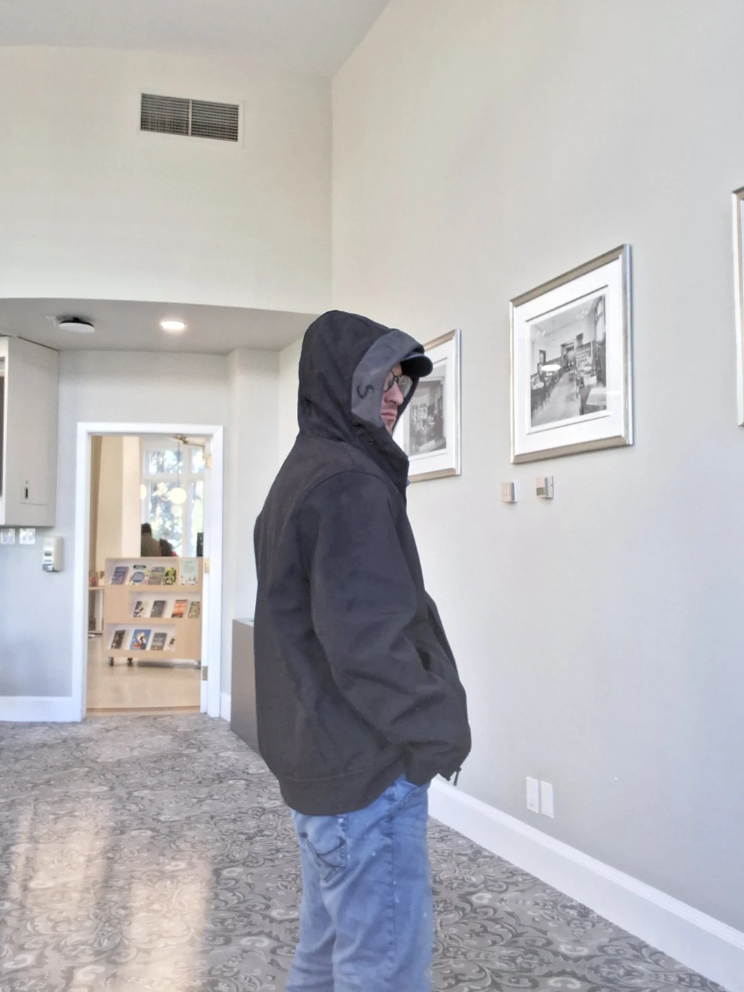 Michael Kors Mens Black Hooded Jacket - photo 4