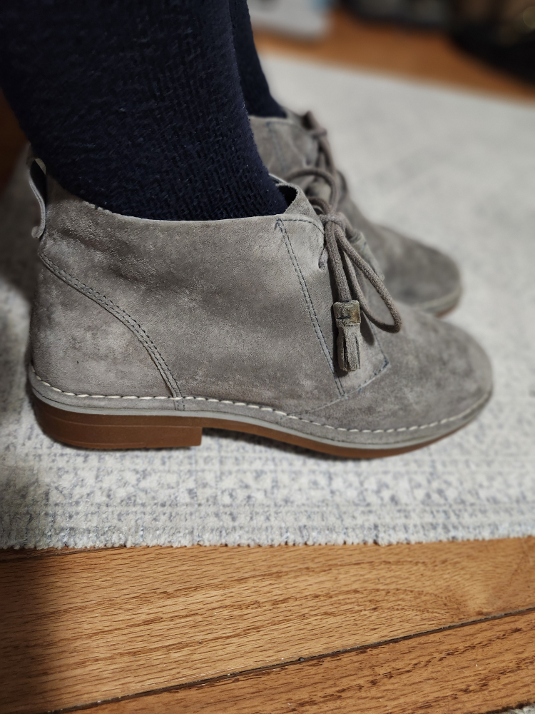 Hush Puppies Grey Suede Desert Boots - photo 3
