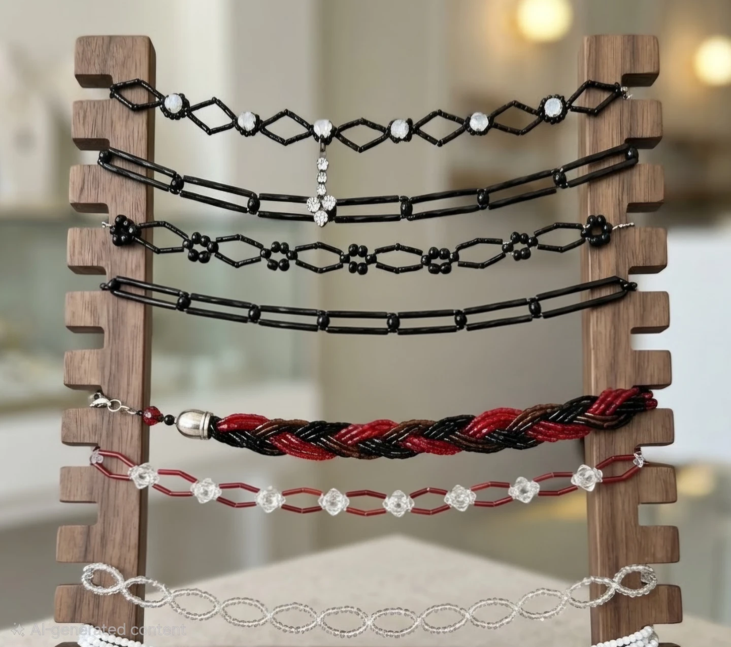 New lot Beaded  Choker - photo 3