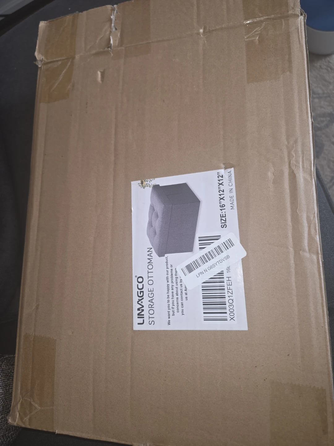 Linvagco Storage Ottoman - photo 2