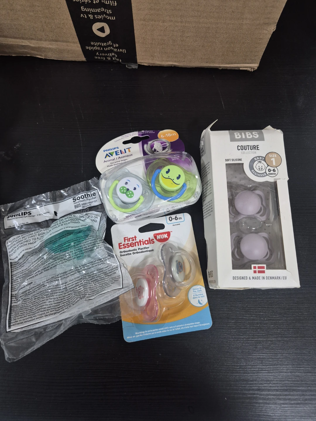 Assorted Baby Pacifier Lot