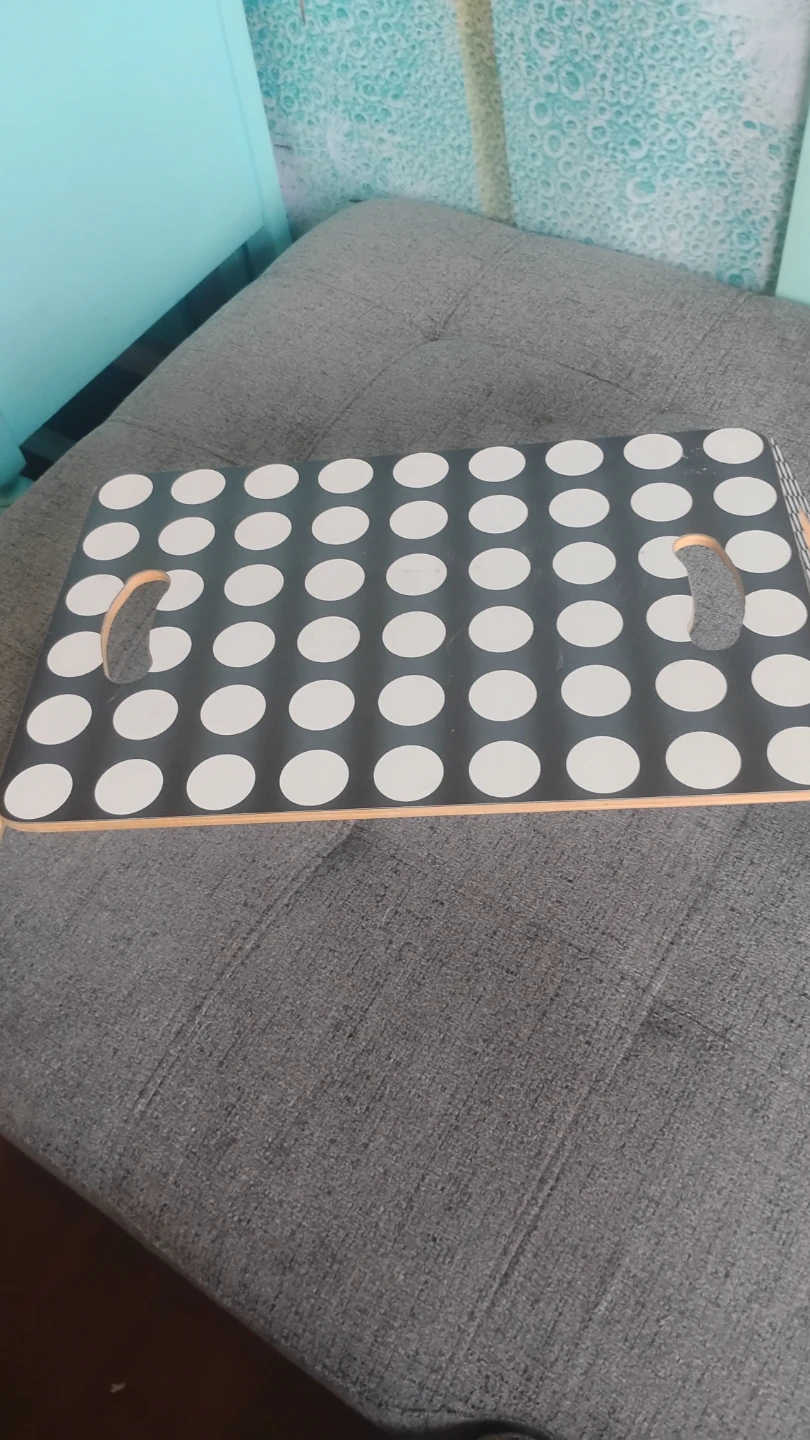 Polka Dot Wooden Bed Tray - photo 2
