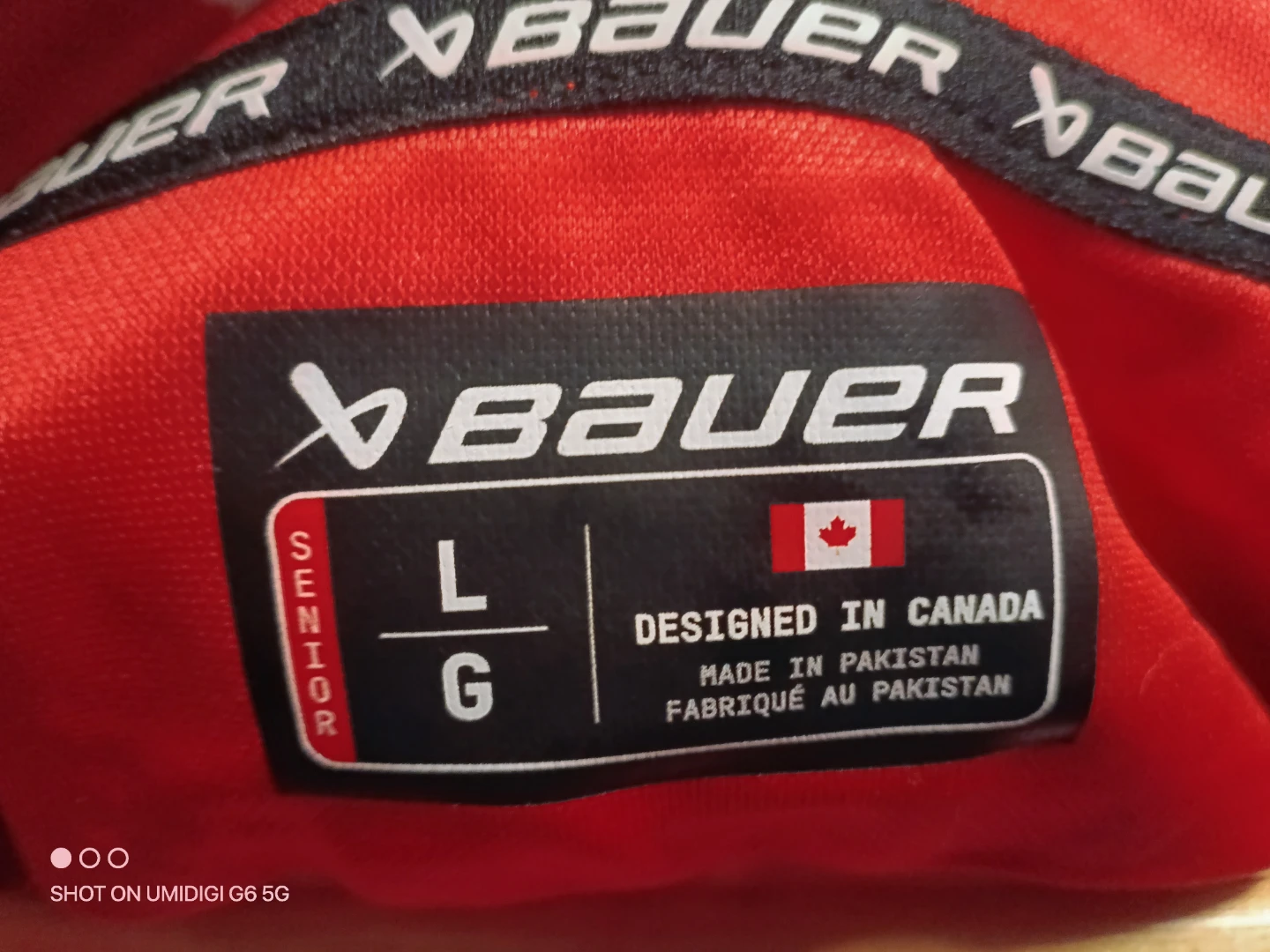 Brand new Bauer hockey replica jersey,  team Canada 2026 - photo 2